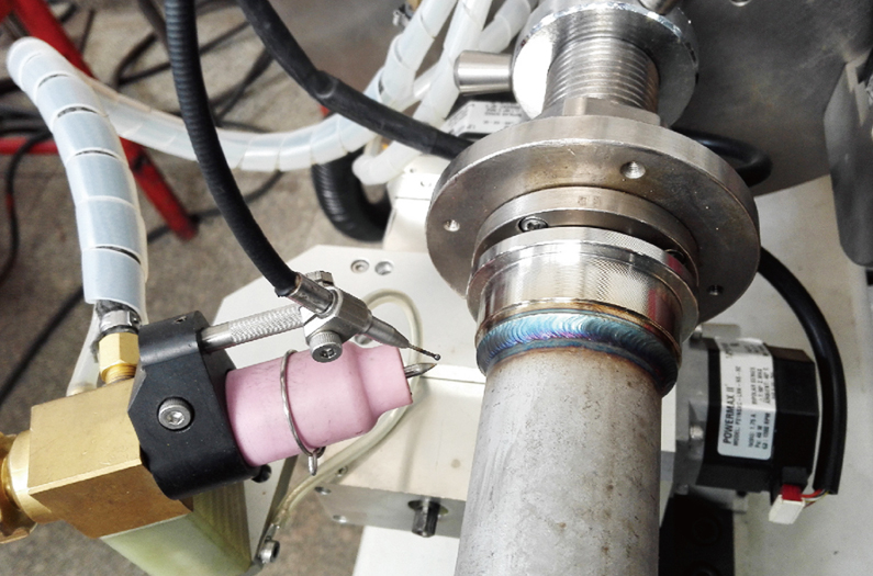 高压油管焊接系统